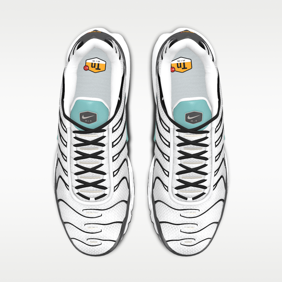Women's Nike Air Max Plus By You Custom Shoes - Multi-Color/Multi-Color/Multi-Color