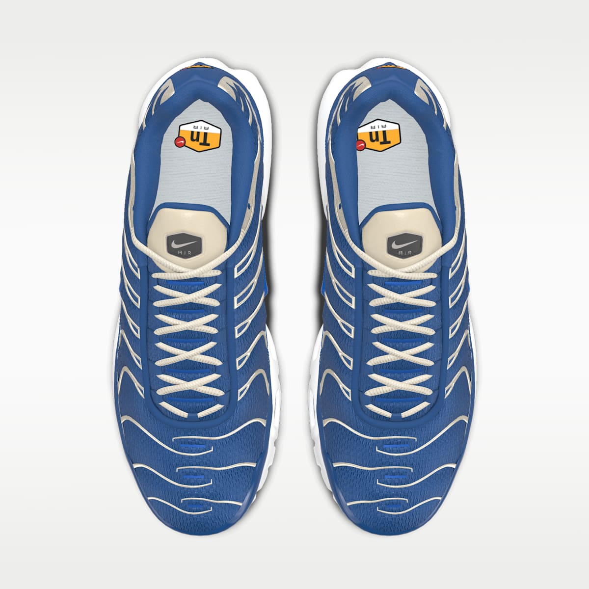 Nike Air Max Plus By You Custom Shoes - Multi-Color/Multi-Color/Multi-Color - Image 4