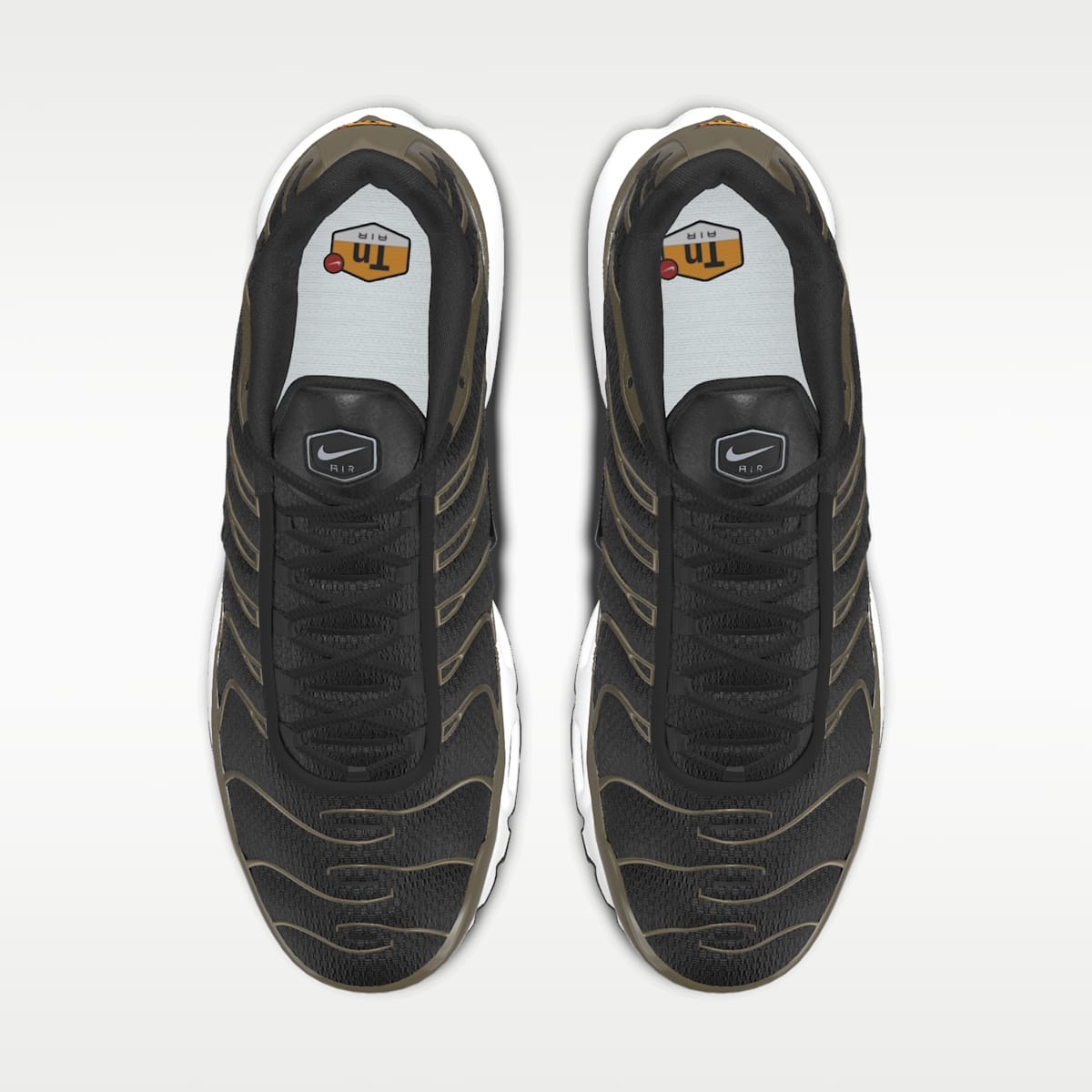 Nike Air Max Plus By You Custom Shoes - Multi-Color/Multi-Color/Multi-Color - Image 4