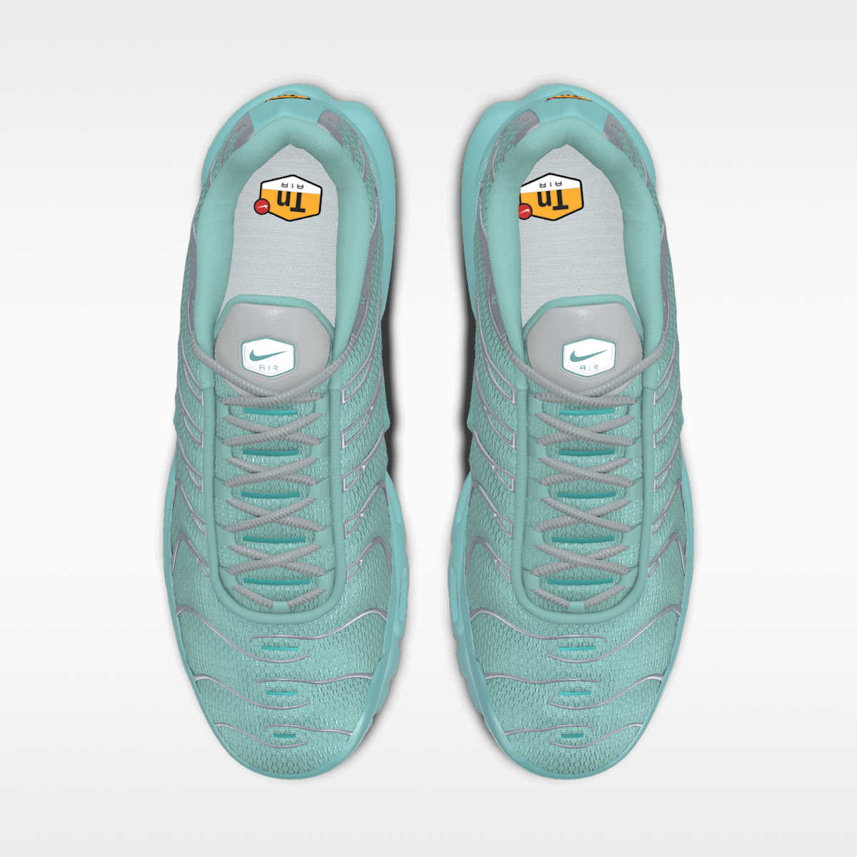 Women's Nike Air Max Plus By You Custom Shoes - Multi-Color/Multi-Color/Multi-Color