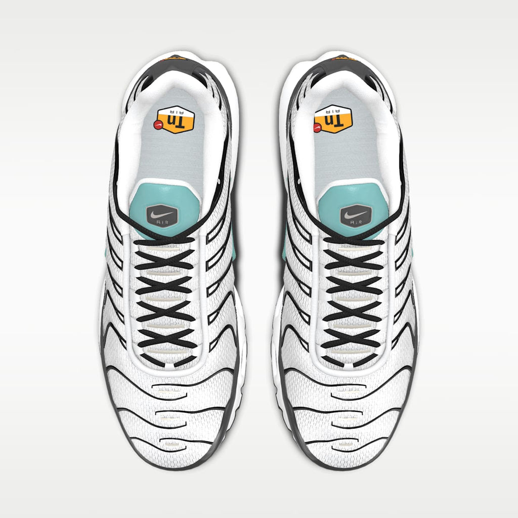 Nike Air Max Plus By You Custom Shoes - Multi-Color/Multi-Color/Multi-Color - Image 4