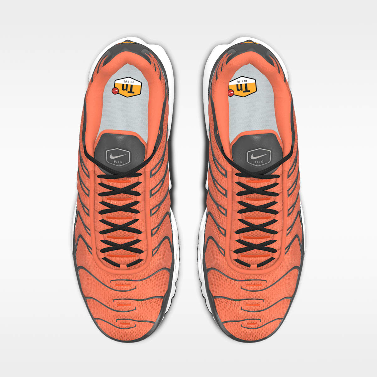 Nike Air Max Plus By You Custom Shoes - Multi-Color/Multi-Color/Multi-Color - Image 4