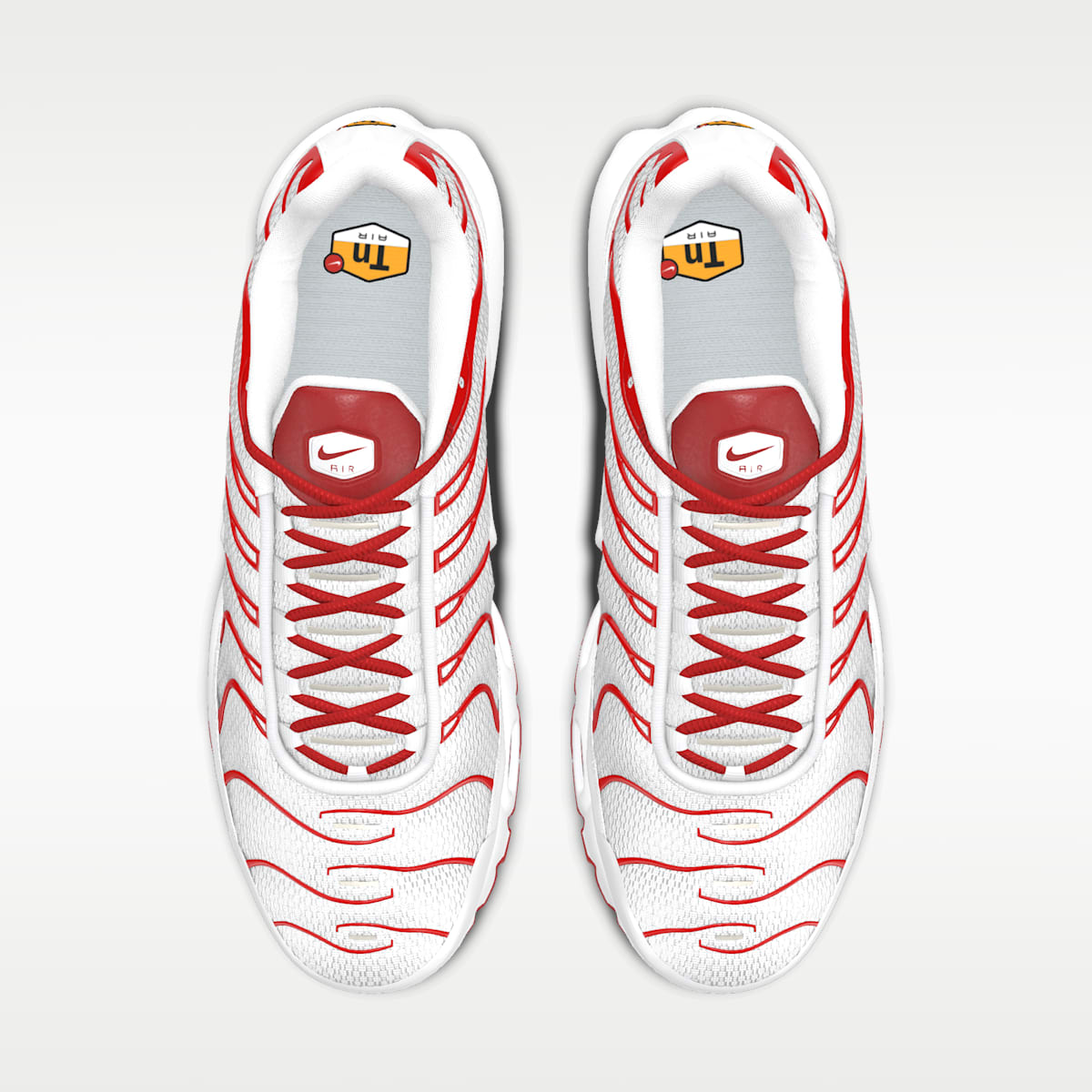 Nike Air Max Plus By You Custom Shoes - Multi-Color/Multi-Color/Multi-Color - Image 4