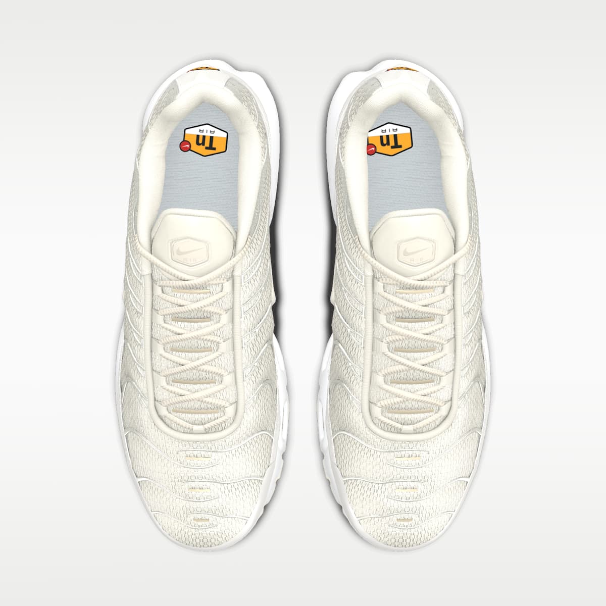 Nike Air Max Plus By You Custom Shoes - Multi-Color/Multi-Color/Multi-Color - Image 4