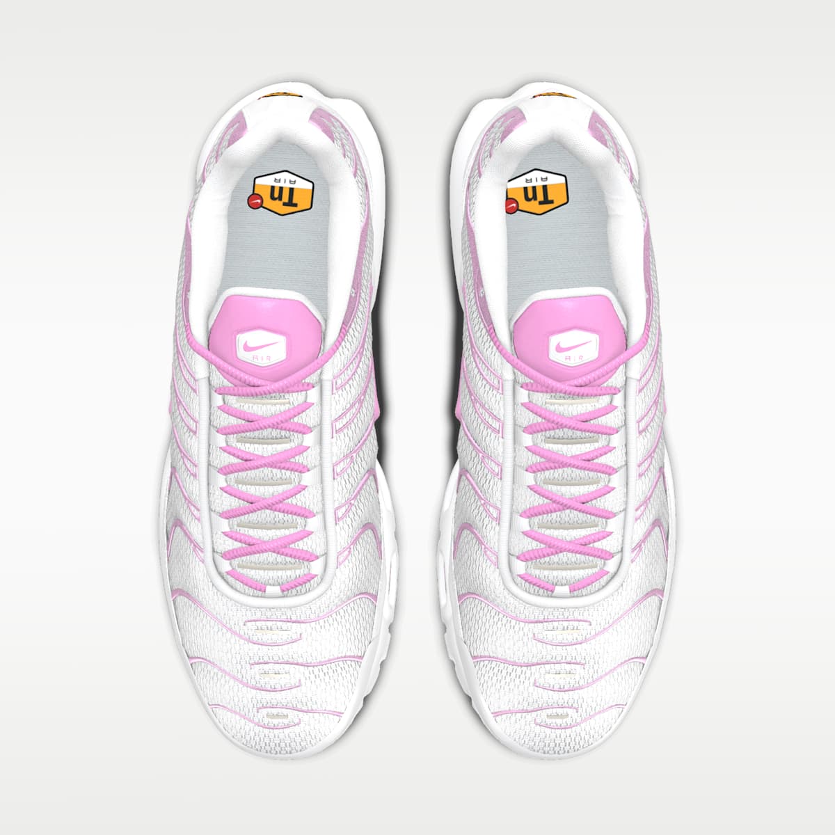 Nike Air Max Plus By You Custom Shoes - Multi-Color/Multi-Color/Multi-Color - Image 4