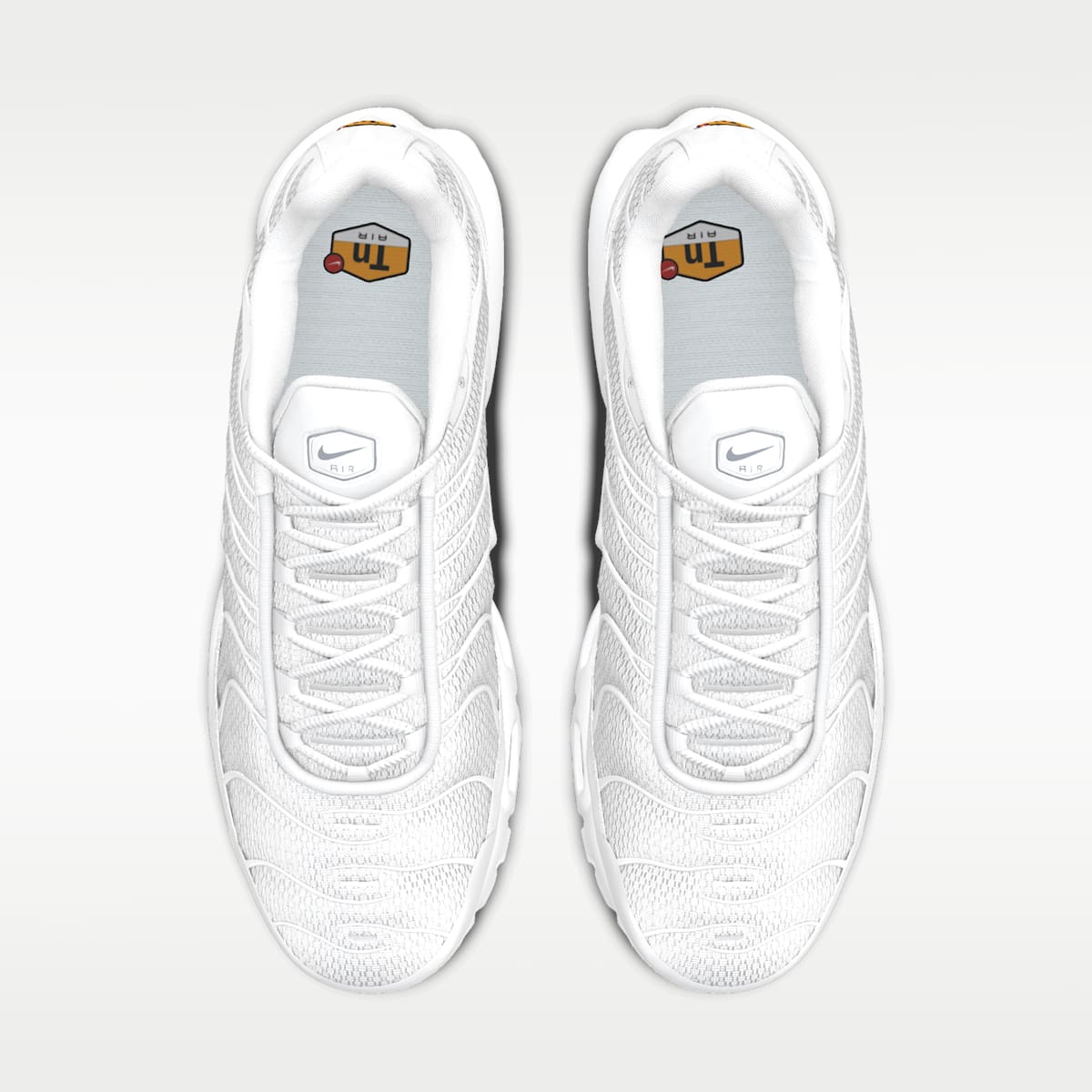 Nike Air Max Plus By You Custom Shoes - Multi-Color/Multi-Color/Multi-Color - Image 4