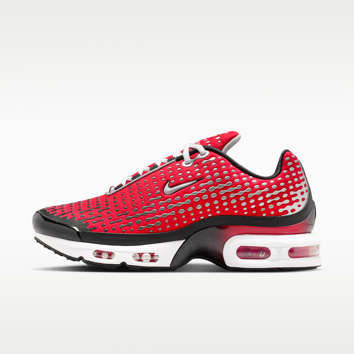Nike Air Max Plus VII Men's Shoes - University Red/Black/White/Metallic Silver - Image 1