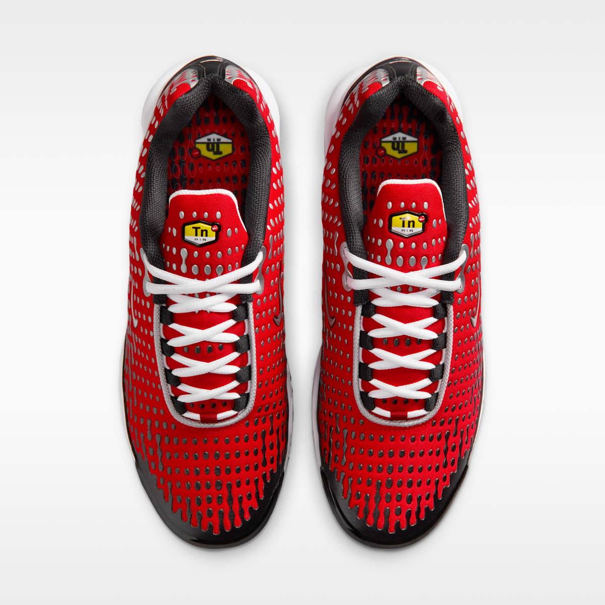 Nike Air Max Plus VII Men's Shoes - University Red/Black/White/Metallic Silver - Image 4
