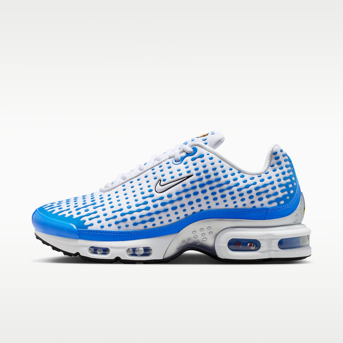 Nike Air Max Plus VII Men's Shoes - White/Blue Crystal/Metallic Silver/White - Image 1