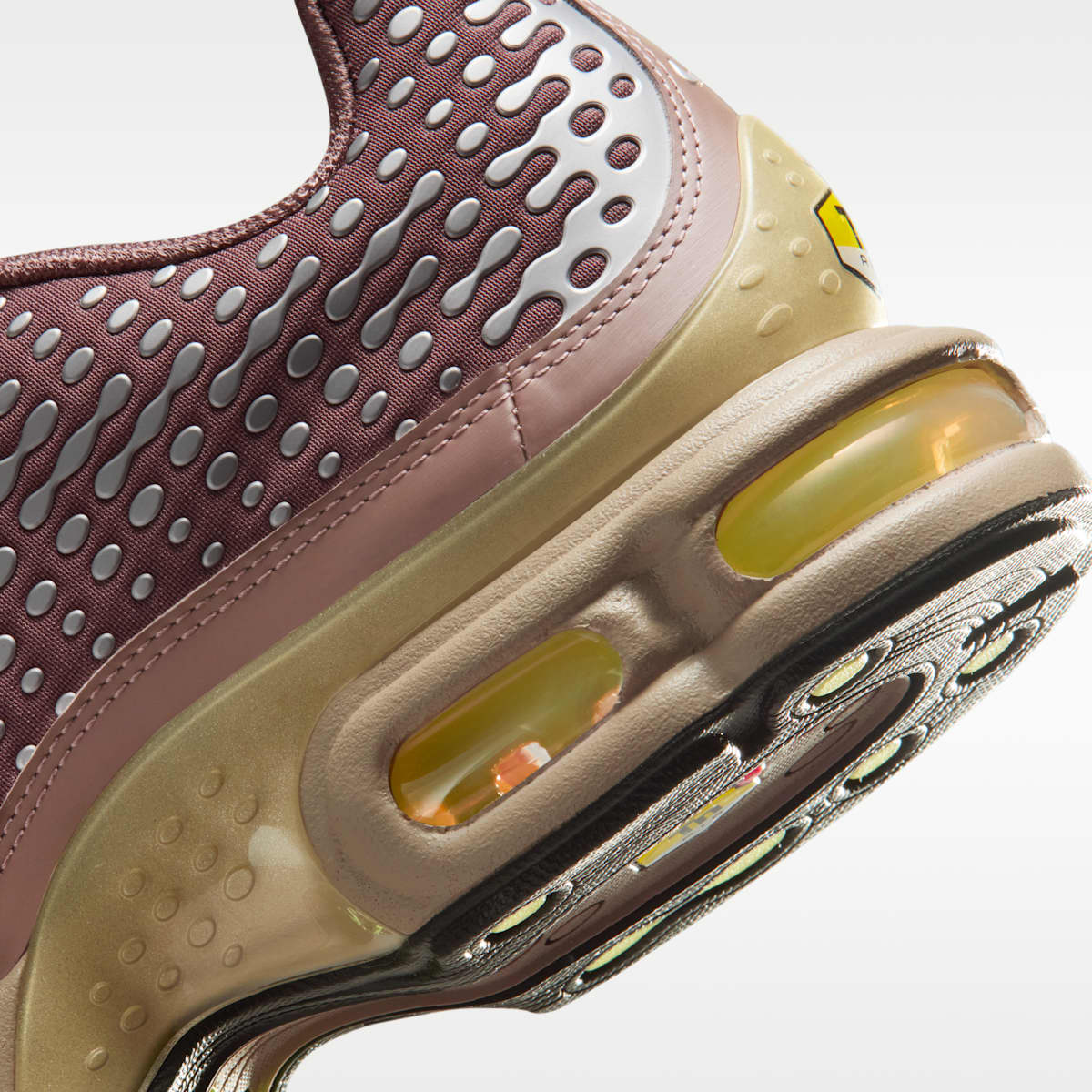 Nike Air Max Plus VII "Kylian Mbappé" Men's Shoes - Plum Eclipse/Metallic Gold Grain/Black/Barely Volt - Image 8