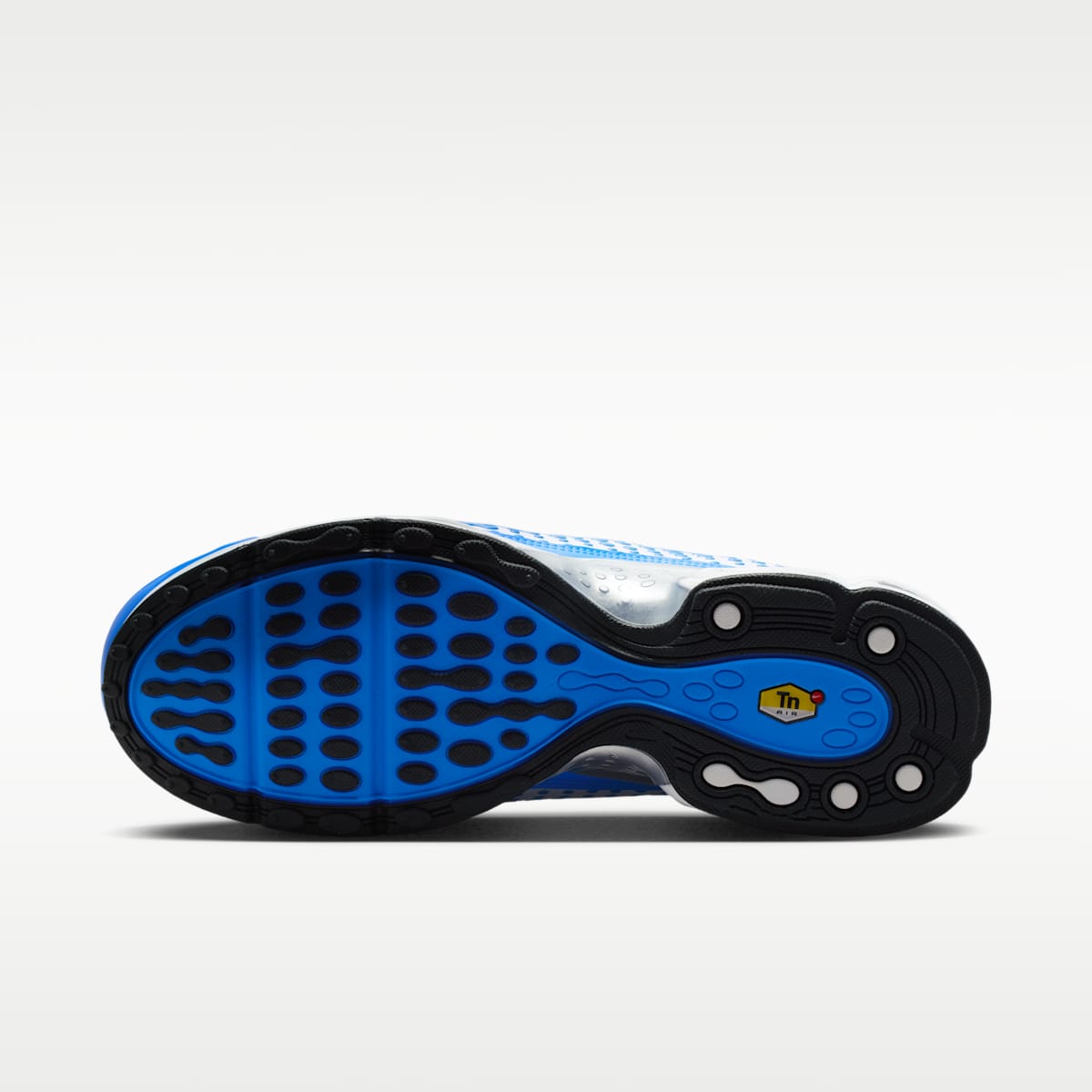 Nike Air Max Plus VII Men's Shoes - White/Blue Crystal/Metallic Silver/White - Image 2