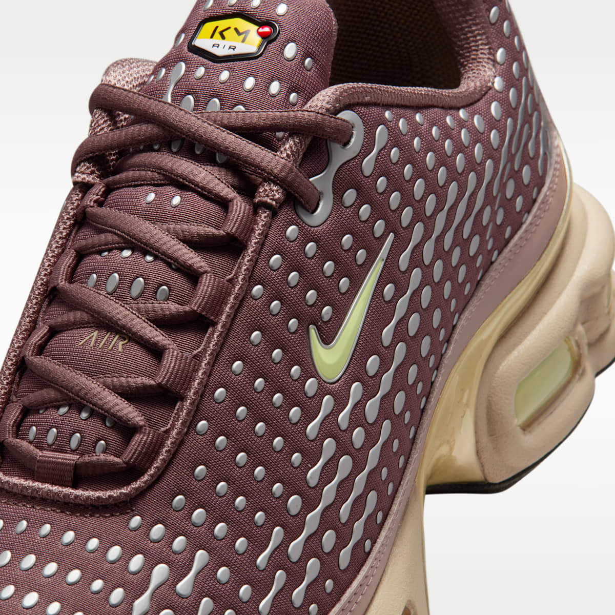 Nike Air Max Plus VII "Kylian Mbappé" Men's Shoes - Plum Eclipse/Metallic Gold Grain/Black/Barely Volt - Image 7