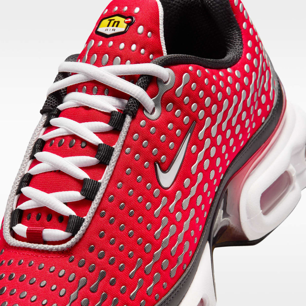 Nike Air Max Plus VII Men's Shoes - University Red/Black/White/Metallic Silver - Image 7