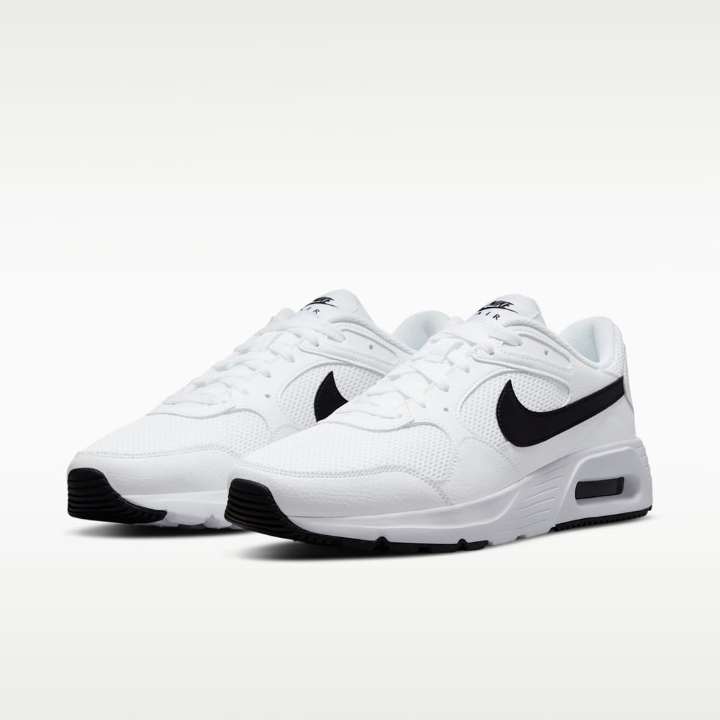 Nike Air Max SC Men's Shoes - White/White/Black - Image 5