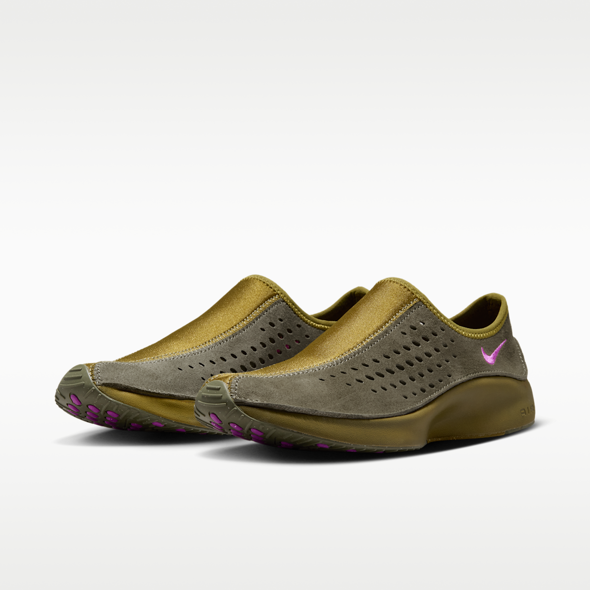 Nike Air Superfly Moc Women's Shoes - Medium Olive/Olive Flak/Vivid Purple
