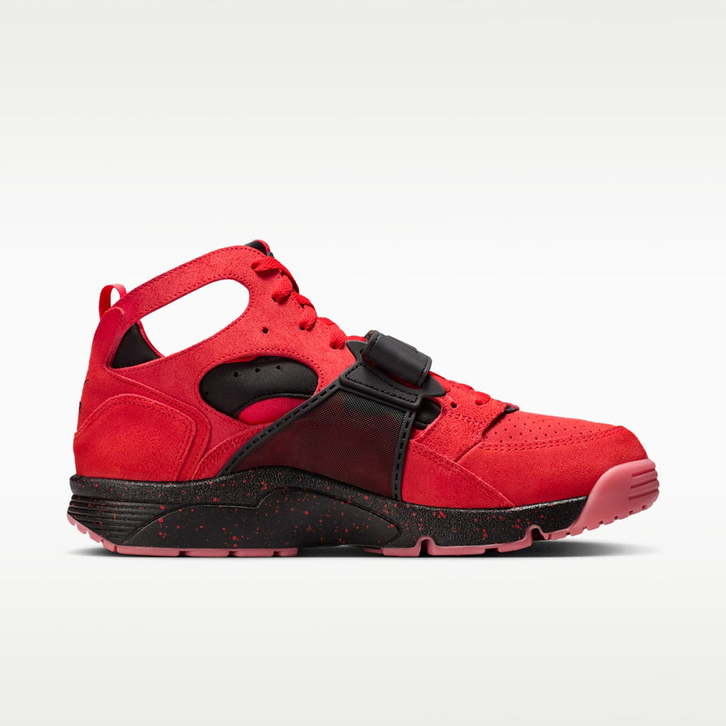 Nike Air Trainer Huarache Men's Shoes - Challenge Red/Challenge Red/Challenge Red/Black - Image 3