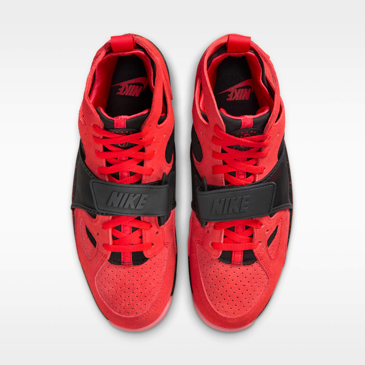 Nike Air Trainer Huarache Men's Shoes - Challenge Red/Challenge Red/Challenge Red/Black - Image 4