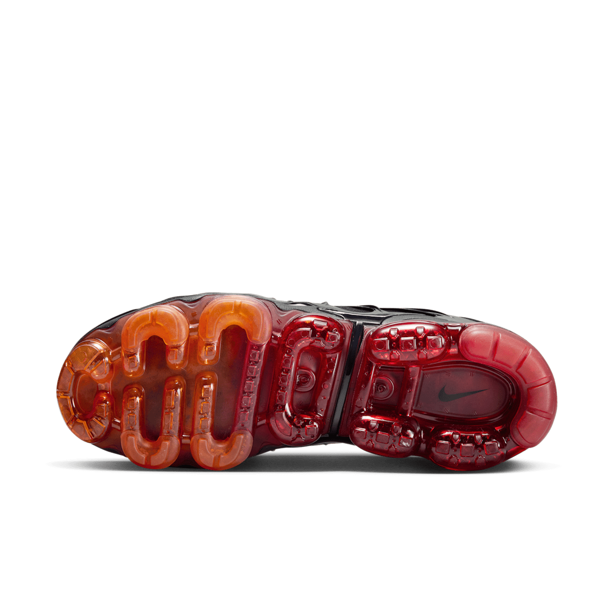 Nike Air VaporMax Plus Men's Shoes - Black/Magma Orange/University Red/Light Smoke Grey - Image 2
