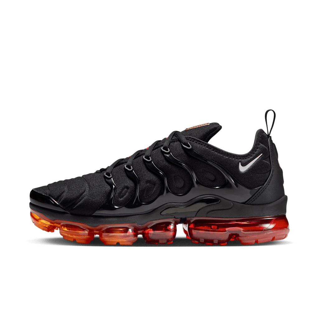 Nike Air VaporMax Plus Men's Shoes - Black/Magma Orange/University Red/Light Smoke Grey - Image 1