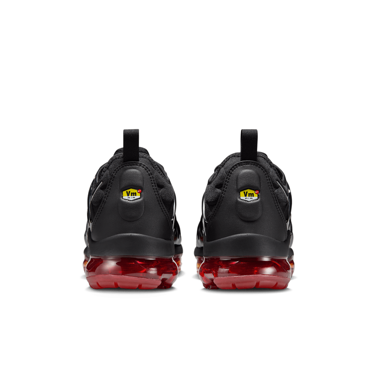 Nike Air VaporMax Plus Men's Shoes - Black/Magma Orange/University Red/Light Smoke Grey - Image 6