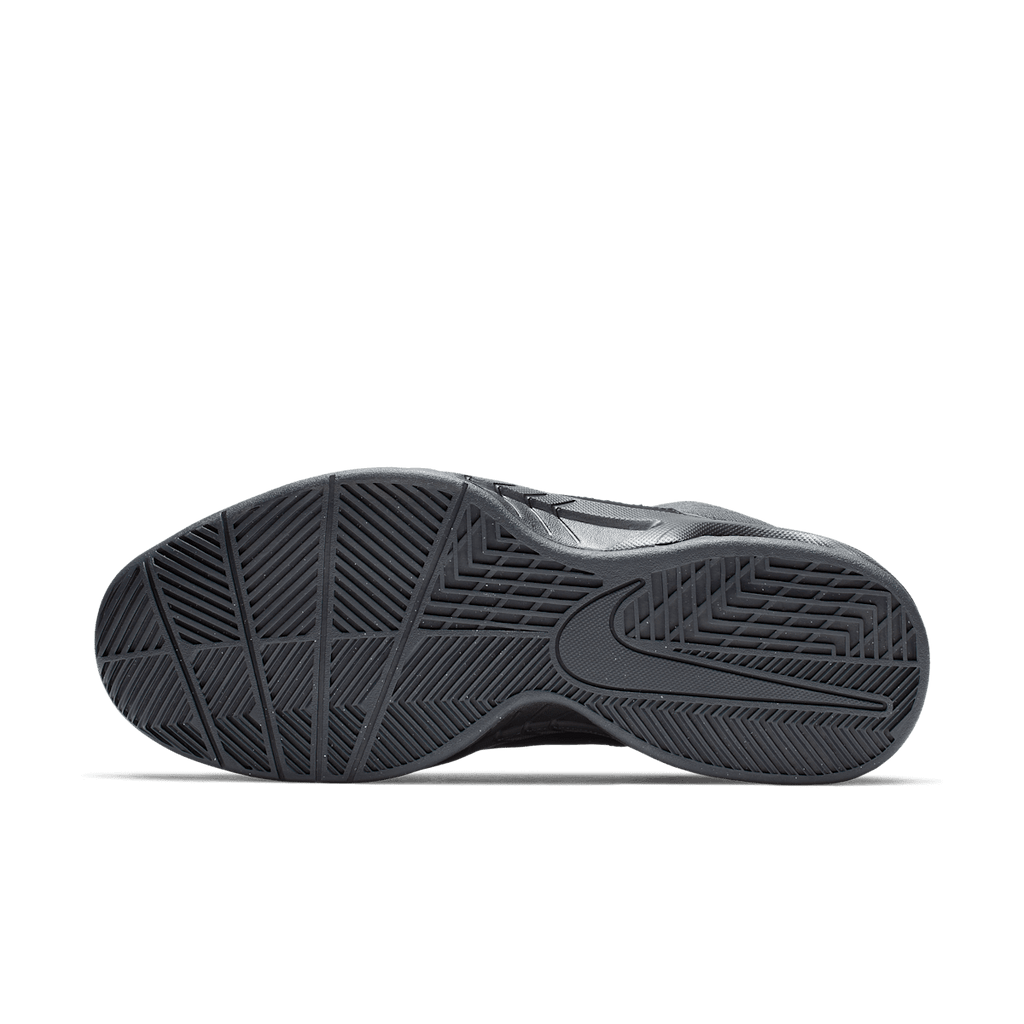 Nike Air Visi Pro VI Nubuck Men's Basketball Shoes - Black/Anthracite - Image 2