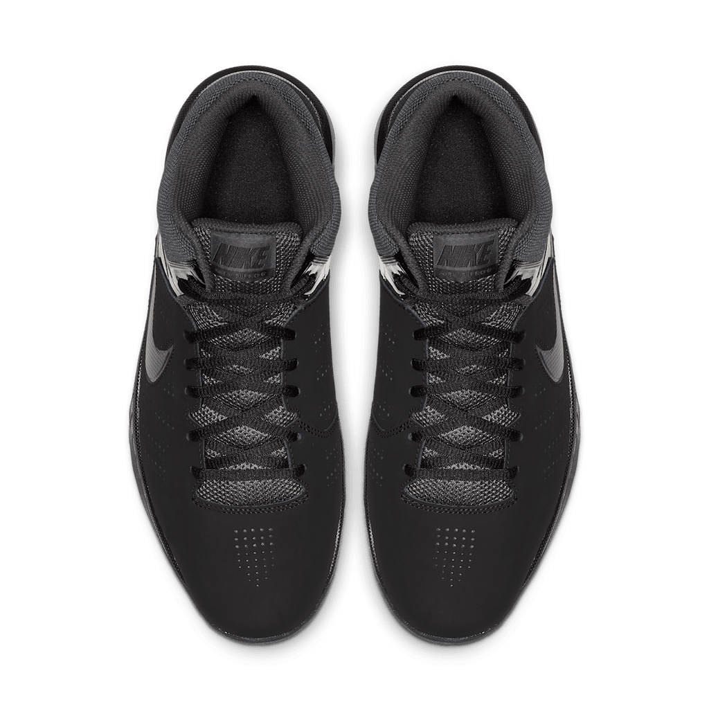 Nike Air Visi Pro VI Nubuck Men's Basketball Shoes - Black/Anthracite - Image 4