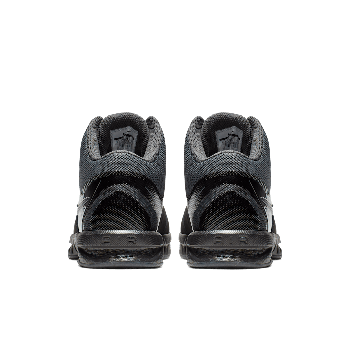 Nike Air Visi Pro VI Nubuck Men's Basketball Shoes - Black/Anthracite - Image 6