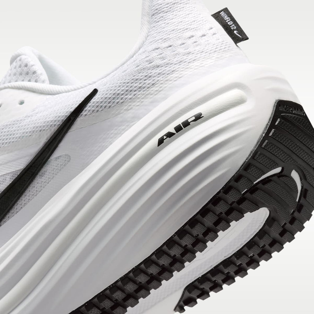 Nike Winflo 12 Men's Road Running Shoes - White/Summit White/Pure Platinum/Black - Image 8