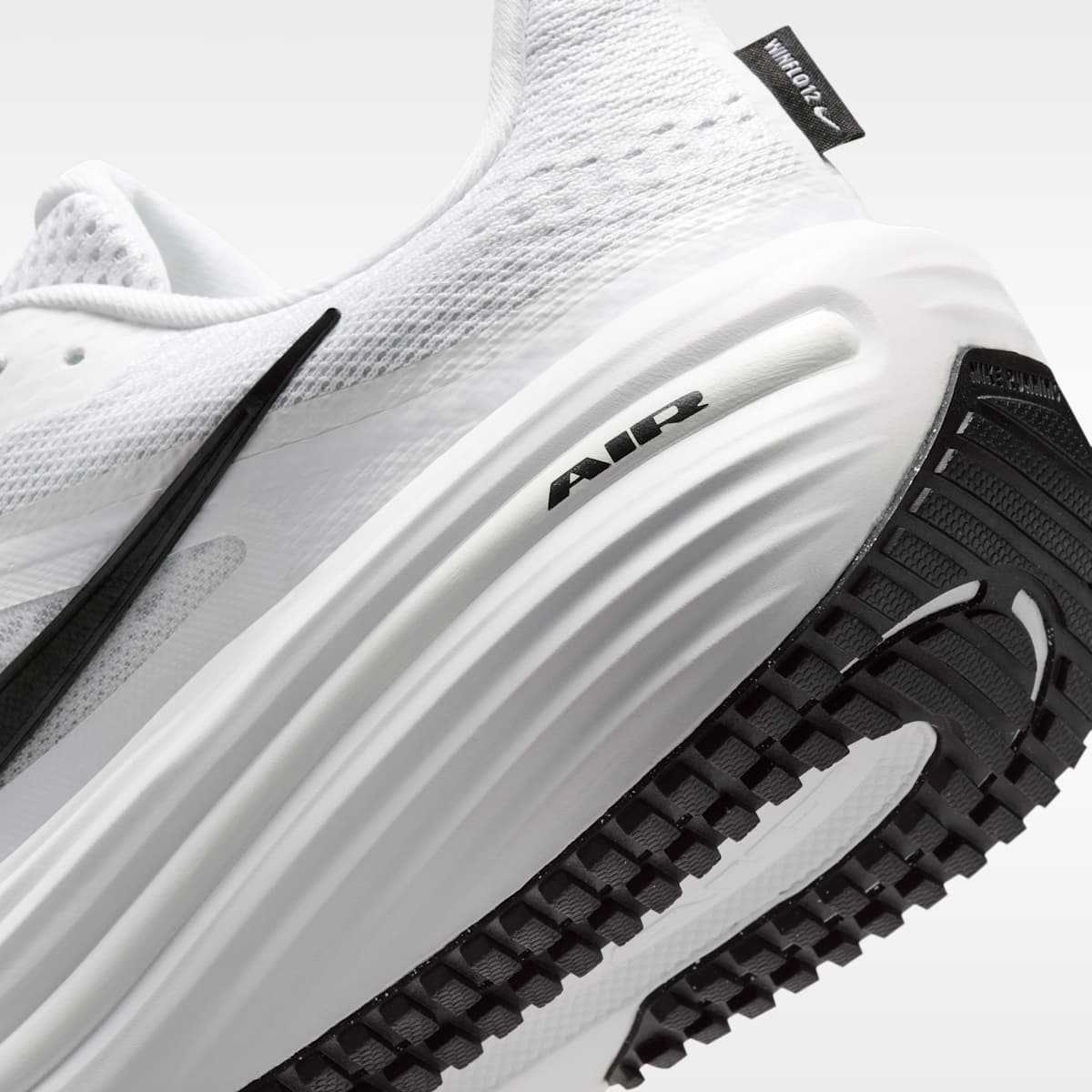Nike Winflo 12 Men's Road Running Shoes - White/Summit White/Pure Platinum/Black - Image 8