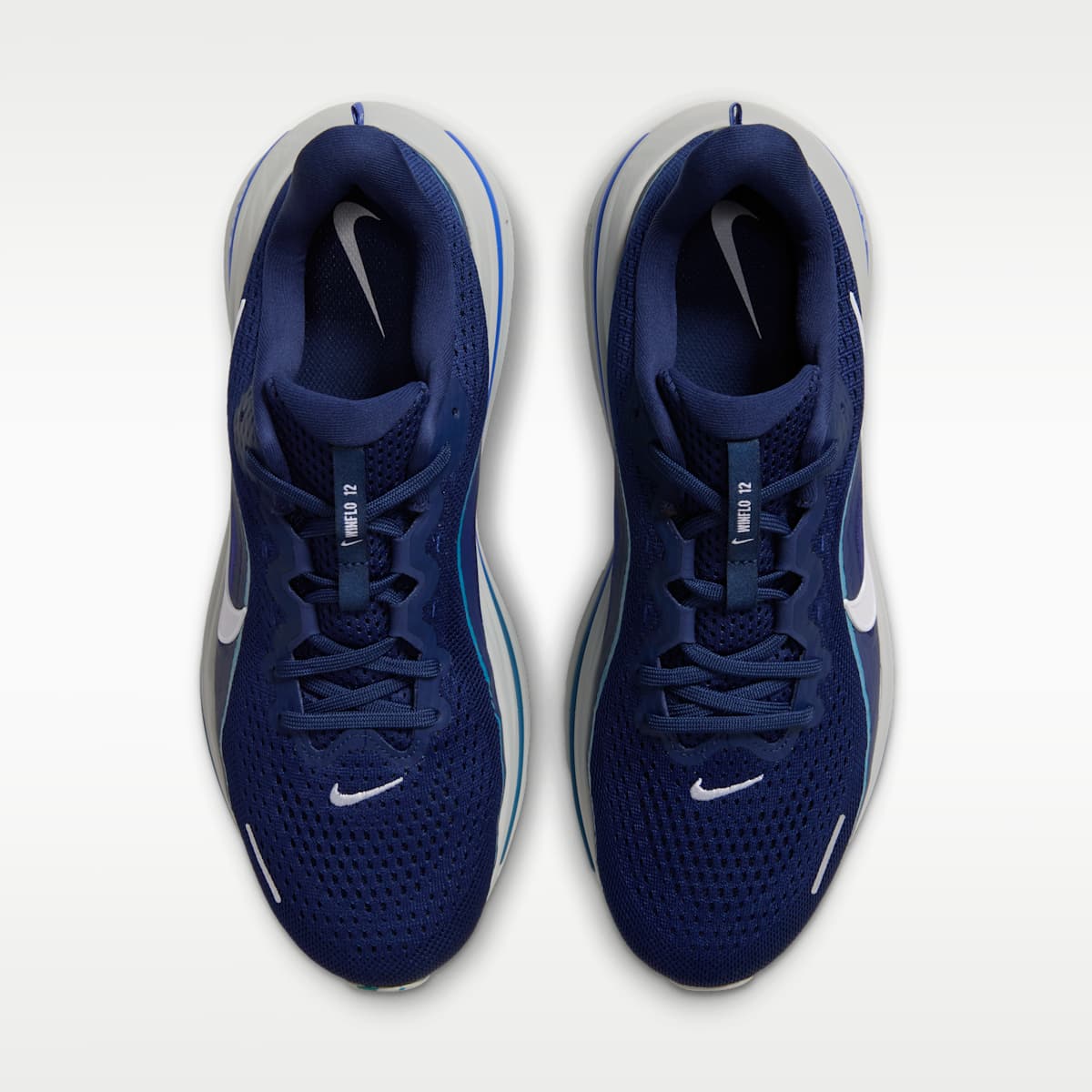 Nike Winflo 12 Men's Road Running Shoes - Midnight Navy/Dark Slate/Smokey Blue/White - Image 4