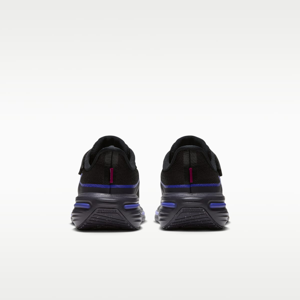 Nike Winflo 12 Little Kids' Road Running Shoes - Black/Gridiron/Persian Violet/Purple Pulse