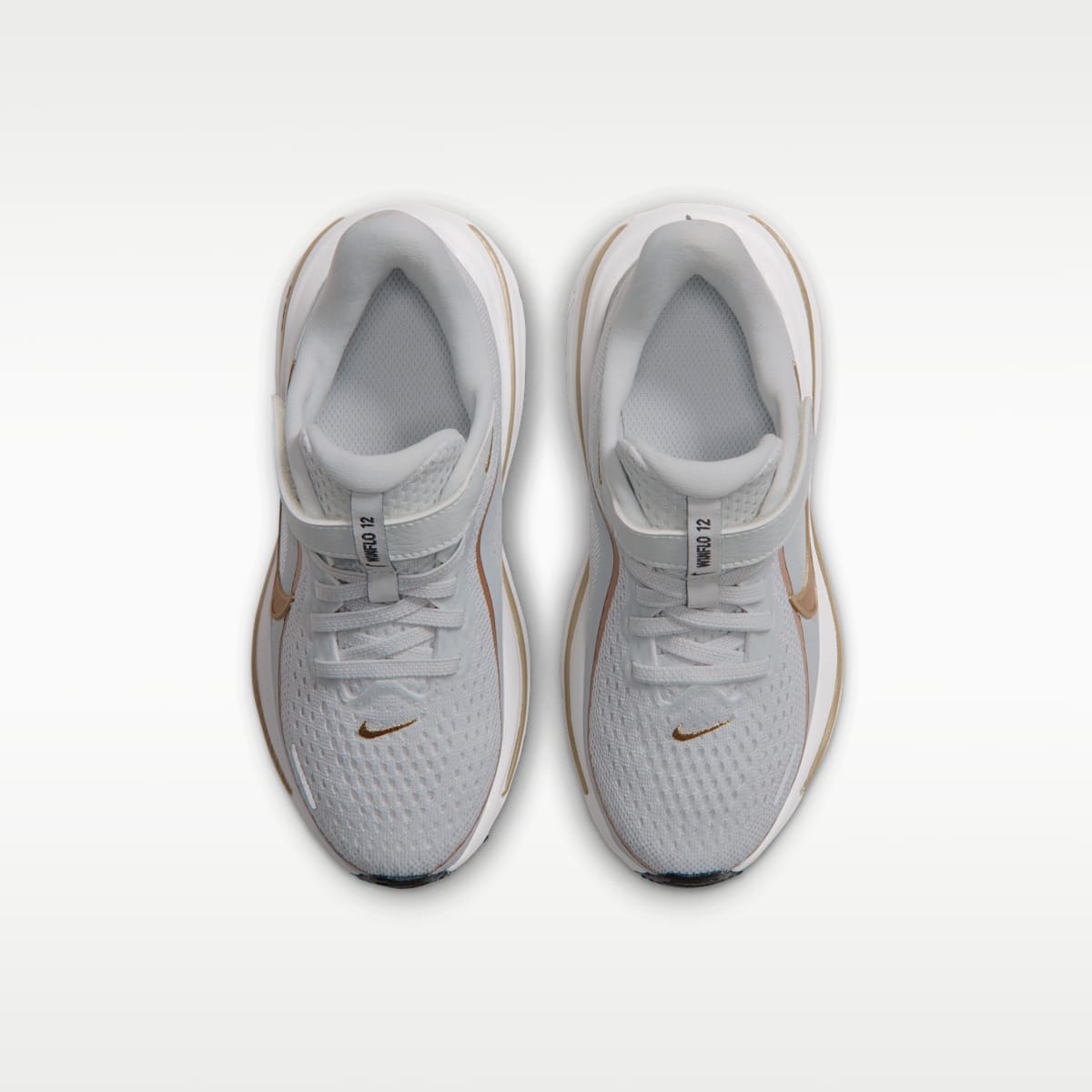 Nike Winflo 12 Little Kids' Road Running Shoes - Off White/Pure Platinum/Off Noir/Blur