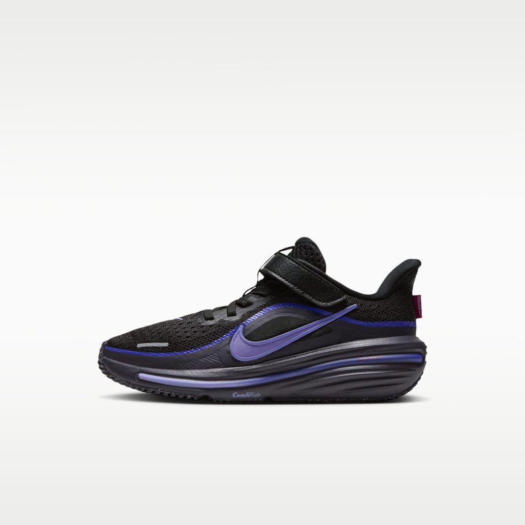 Nike Winflo 12 Little Kids' Road Running Shoes - Black/Gridiron/Persian Violet/Purple Pulse