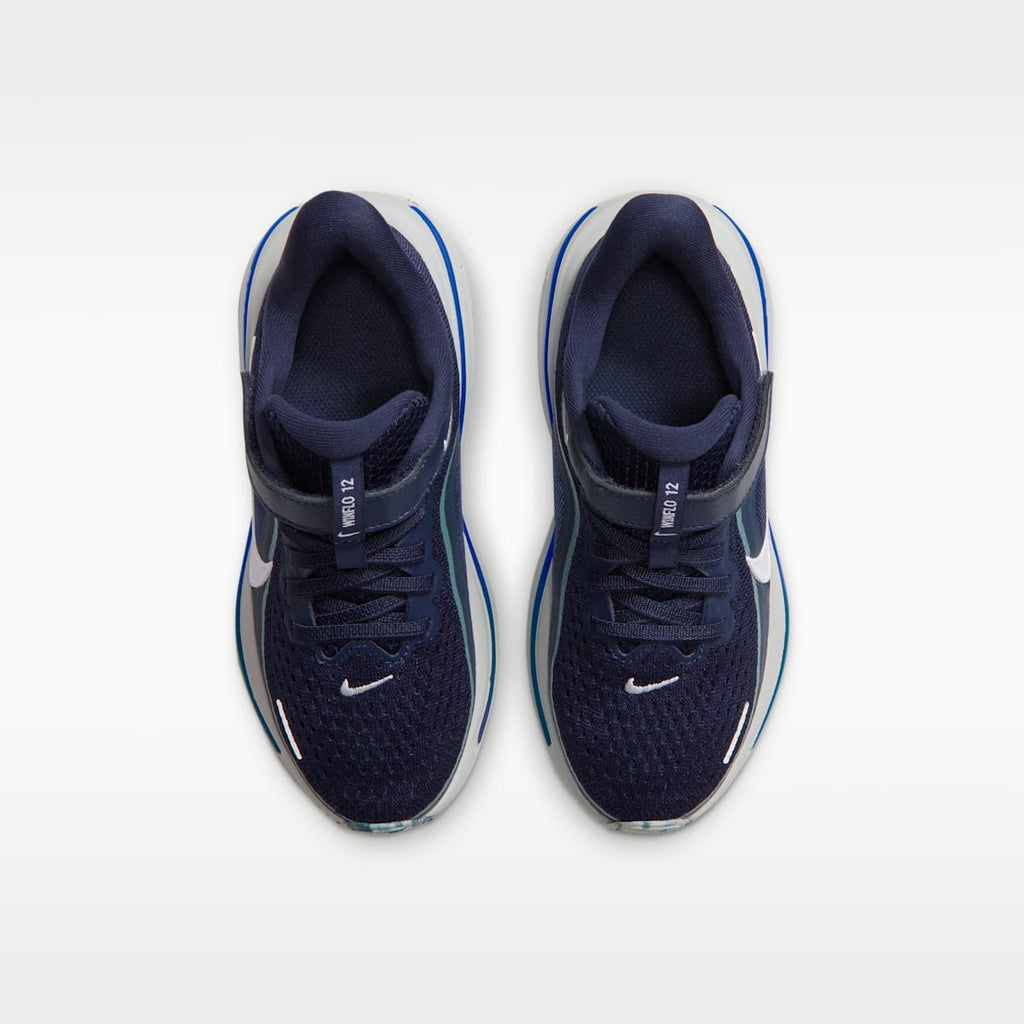 Nike Winflo 12 Little Kids' Road Running Shoes - Midnight Navy/Dark Slate/Smokey Blue/White