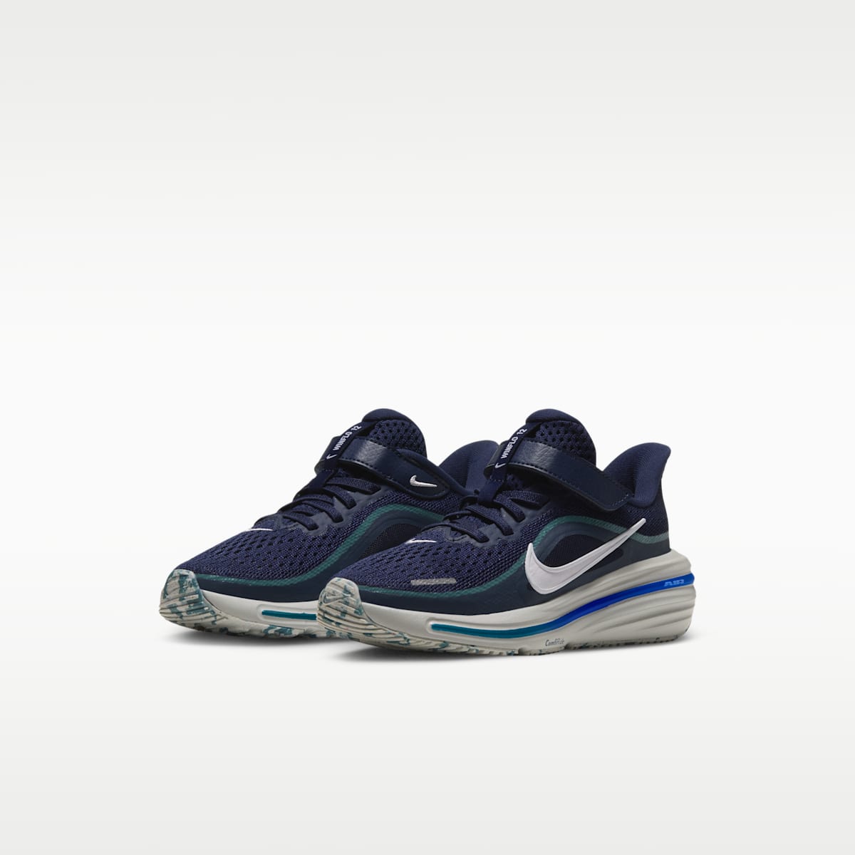 Nike Winflo 12 Little Kids' Road Running Shoes - Midnight Navy/Dark Slate/Smokey Blue/White