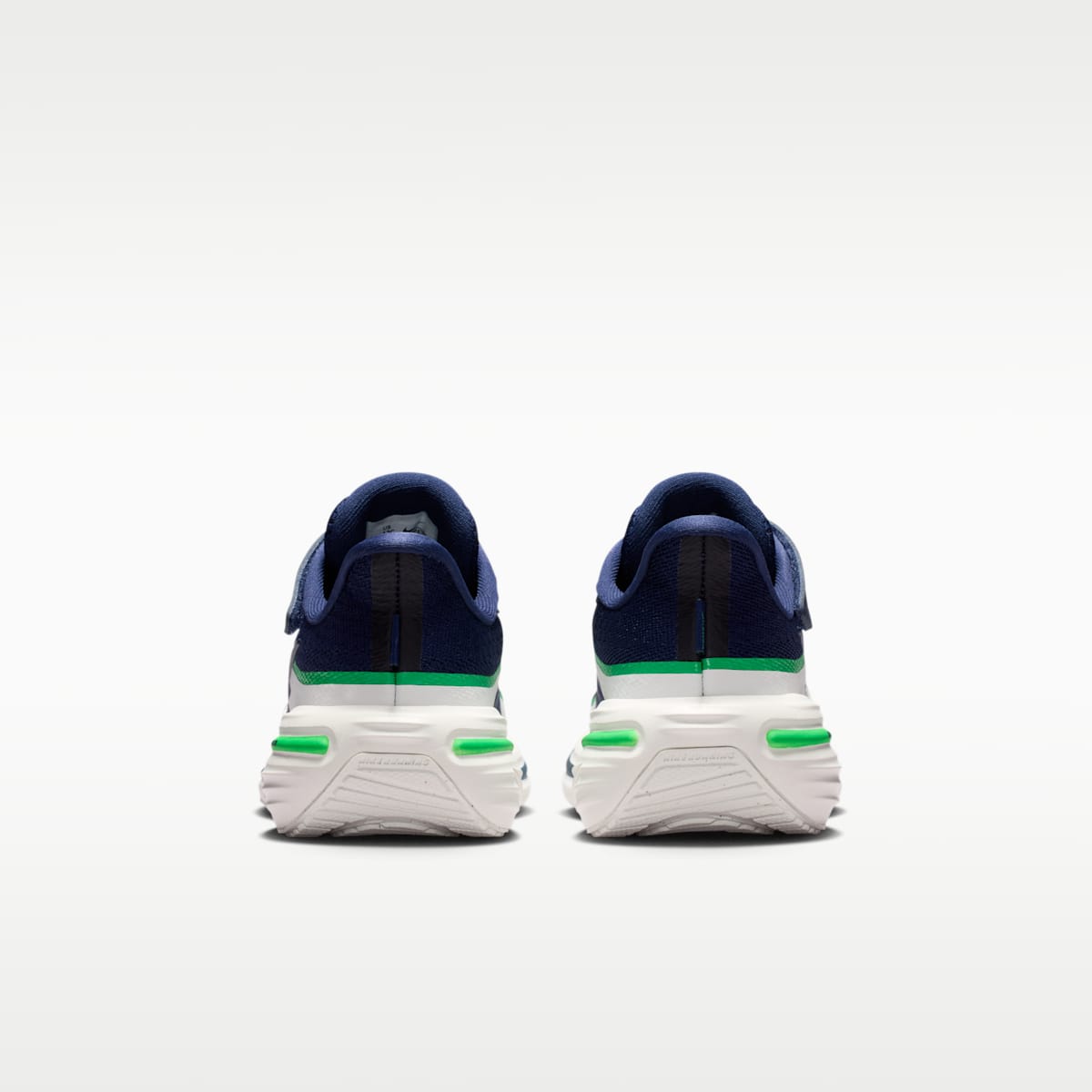 Nike Winflo 12 Little Kids' Road Running Shoes - Midnight Navy/Green Spark/Summit White