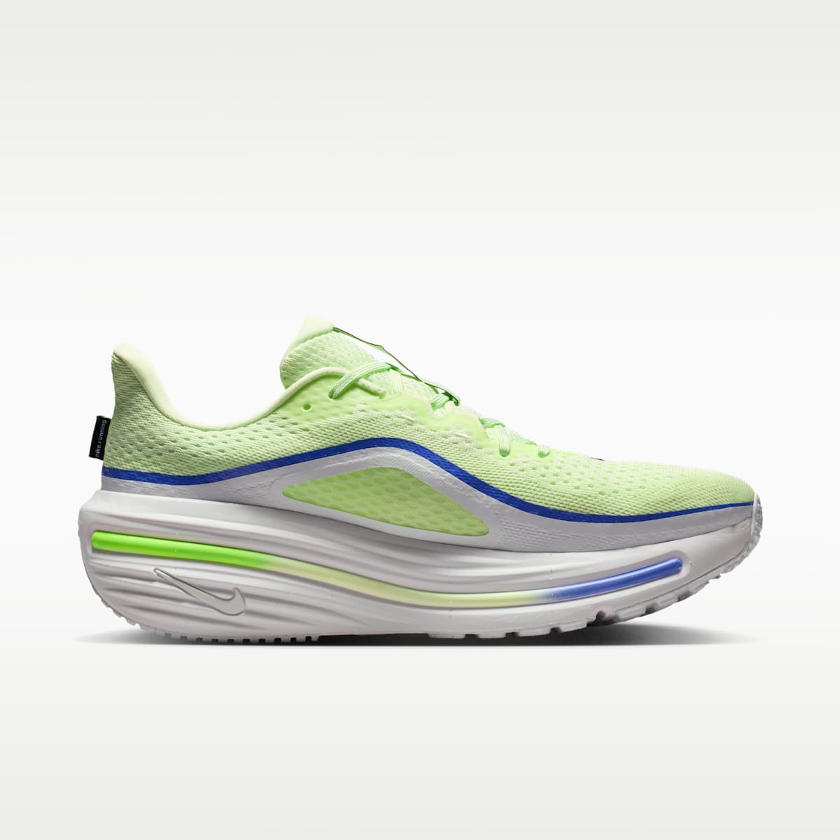Nike Winflo 12 Men's Road Running Shoes - Volt Tint/White/Sapphire/Black Spruce - Image 3