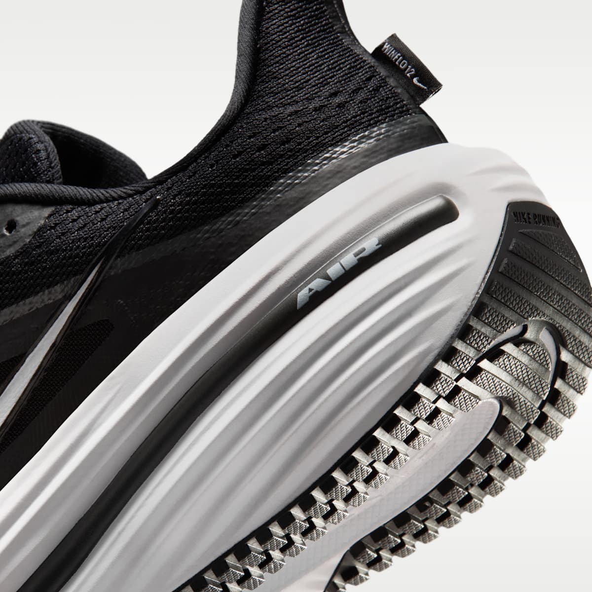 Nike Winflo 12 Men's Road Running Shoes - Black/Dark Smoke Grey/White - Image 8