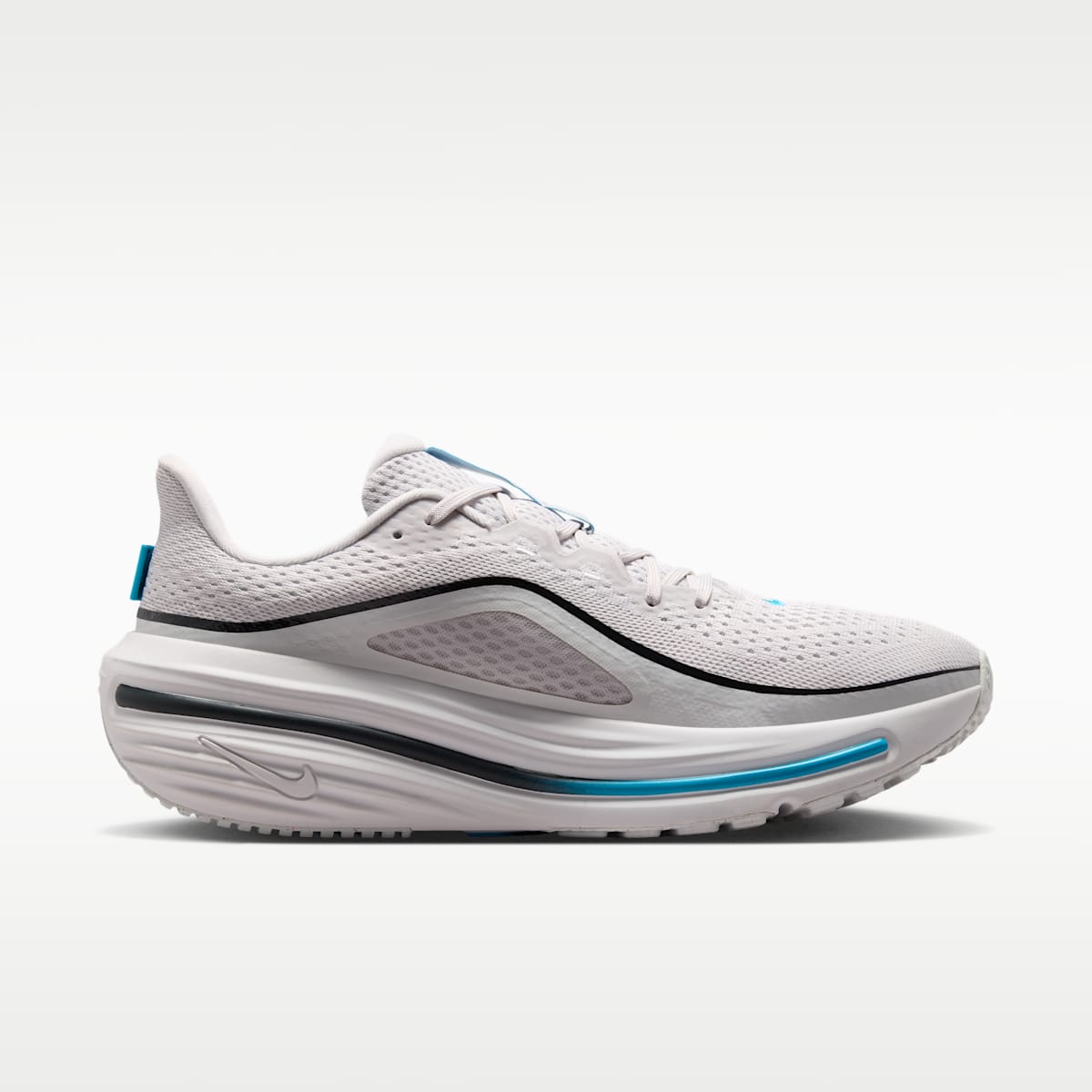 Nike Winflo 12 Men's Road Running Shoes - Vast Grey/Off White/Anthracite/Light Current Blue - Image 3