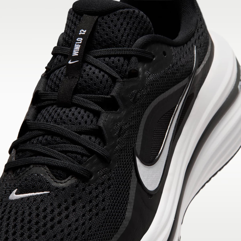Nike Winflo 12 Men's Road Running Shoes - Black/Dark Smoke Grey/White - Image 7