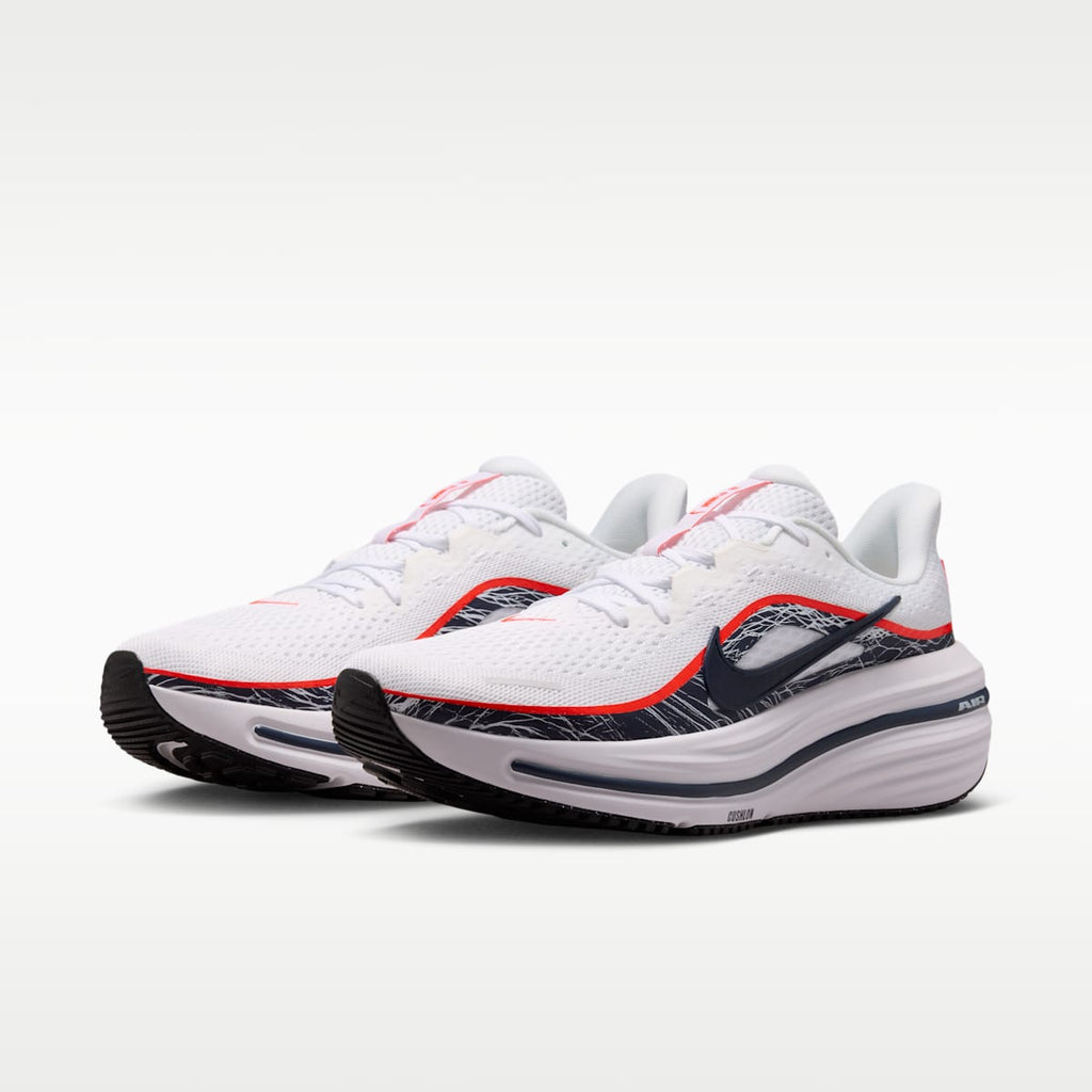 Nike Winflo 12 Men's Road Running Shoes - White/Dynamic Yellow/Bright Crimson/Obsidian - Image 5