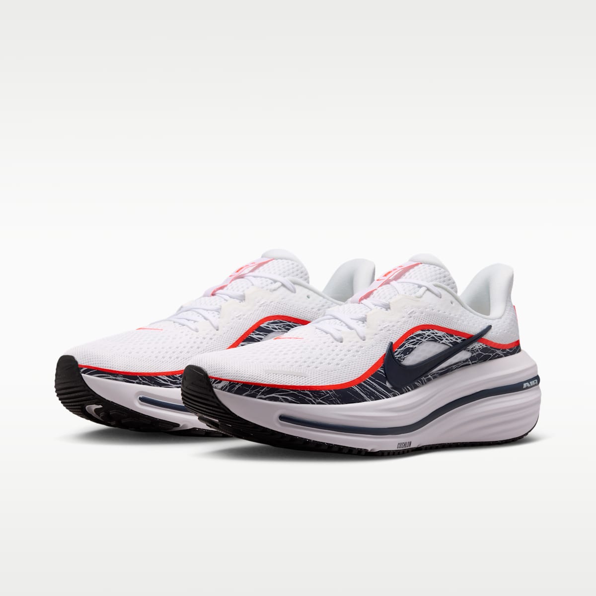 Nike Winflo 12 Men's Road Running Shoes - White/Dynamic Yellow/Bright Crimson/Obsidian - Image 5