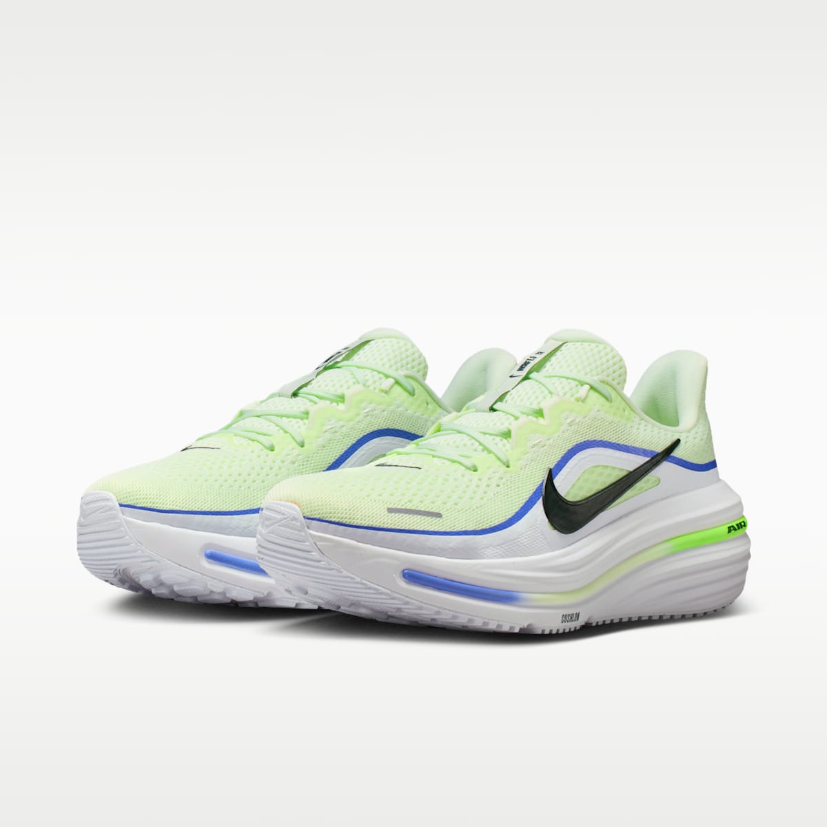 Nike Winflo 12 Men's Road Running Shoes - Volt Tint/White/Sapphire/Black Spruce - Image 5