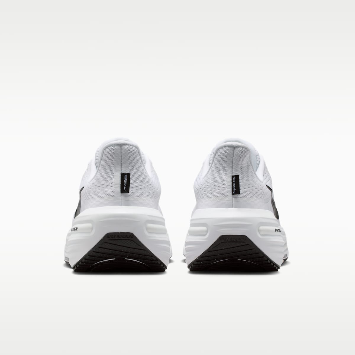 Nike Winflo 12 Men's Road Running Shoes - White/Summit White/Pure Platinum/Black - Image 6