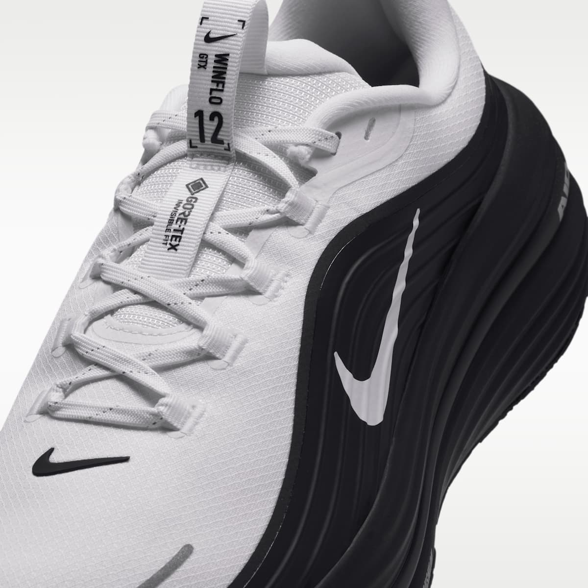 Nike Winflo 12 GORE-TEX Men's Waterproof Road Running Shoes - Summit White/Black/Anthracite/Photon Dust - Image 7