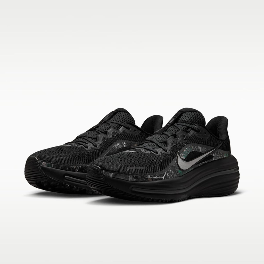 Nike Winflo 12 Men's Realtree® Road Running Shoes - Black/Iron Grey/Metallic Silver - Image 5