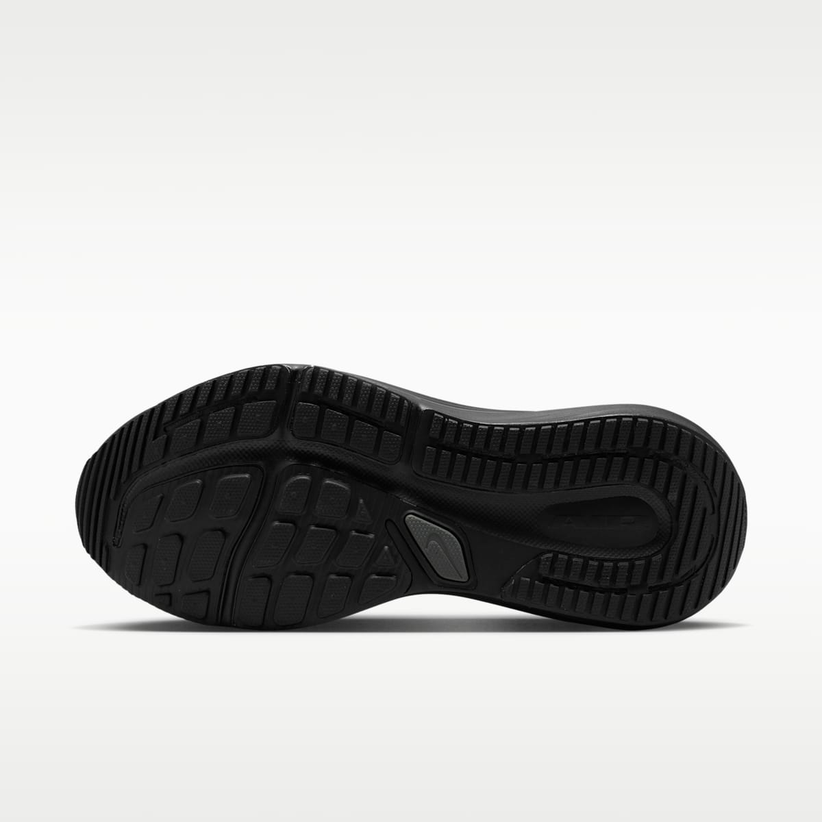 Nike Winflo 12 Men's Realtree® Road Running Shoes - Black/Iron Grey/Metallic Silver - Image 2