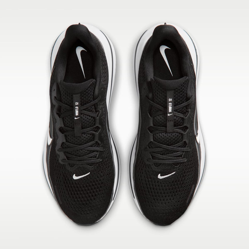 Nike Winflo 12 Men's Road Running Shoes (Wide) - Black/Dark Smoke Grey/White - Image 4
