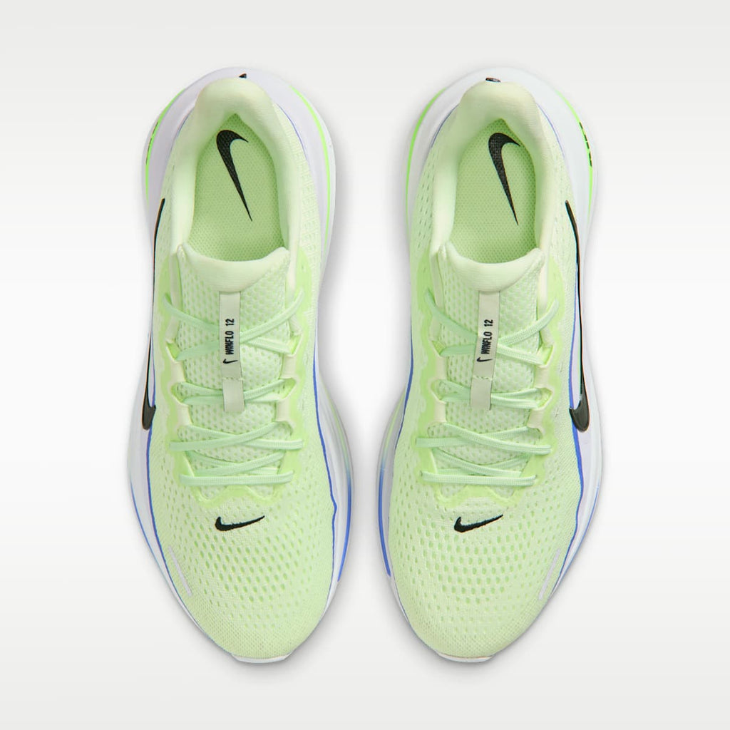 Nike Winflo 12 Men's Road Running Shoes - Volt Tint/White/Sapphire/Black Spruce - Image 4
