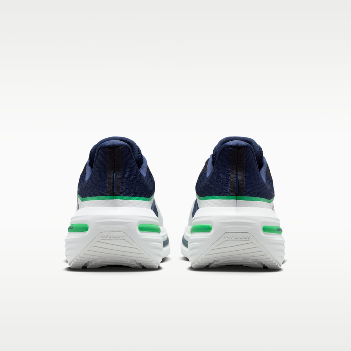 Nike Winflo 12 Men's Road Running Shoes - Midnight Navy/Green Spark/Summit White - Image 6